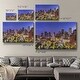 preview thumbnail 4 of 6, Houston Texas Skyline Premium Gallery Wrapped Canvas - Ready to Hang