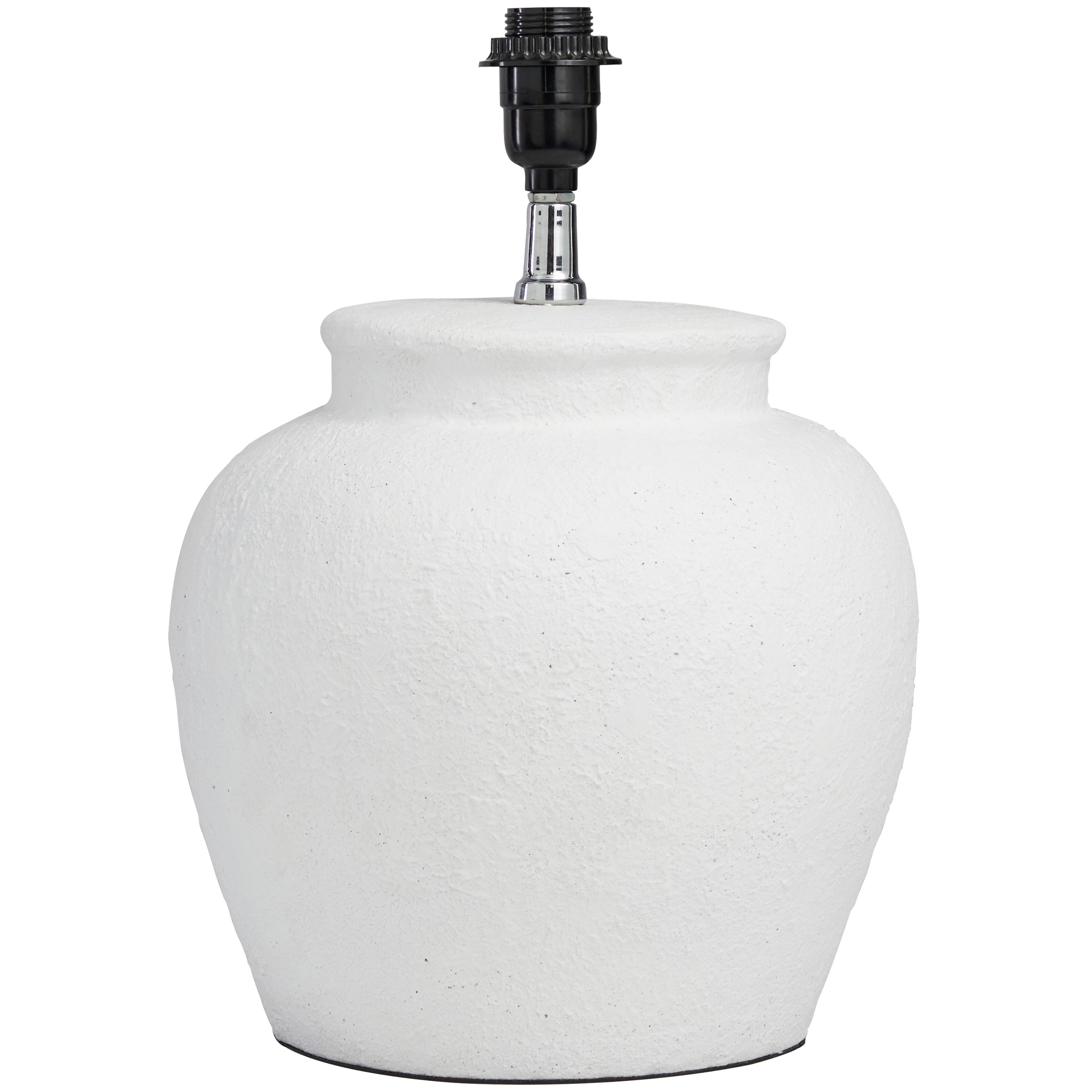 White cement lamp outlet