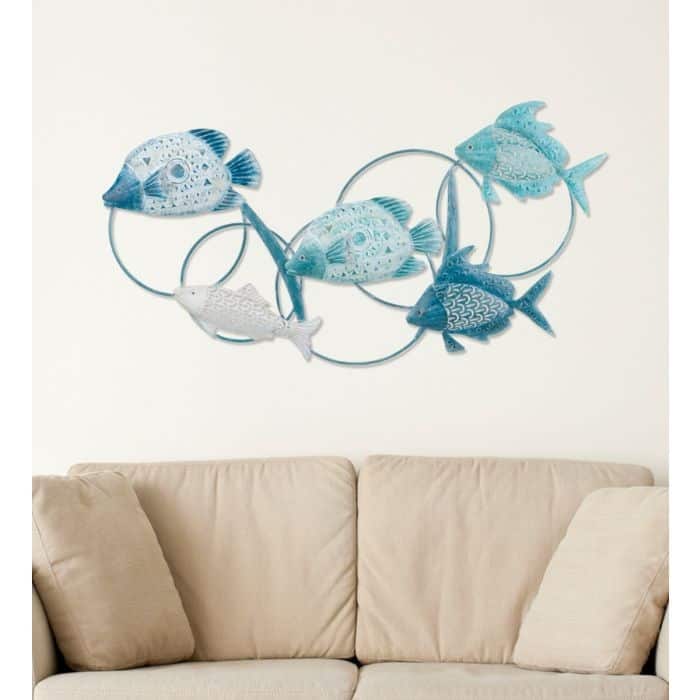 Five Fish Wall Decor
