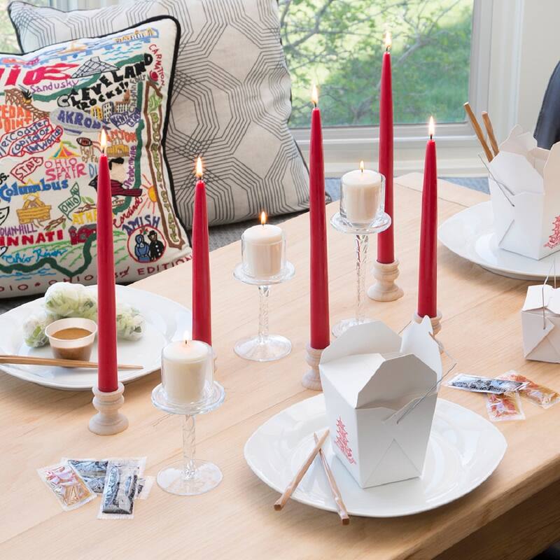 ROOT Hand Dipped Taper Candles - 12 Ct