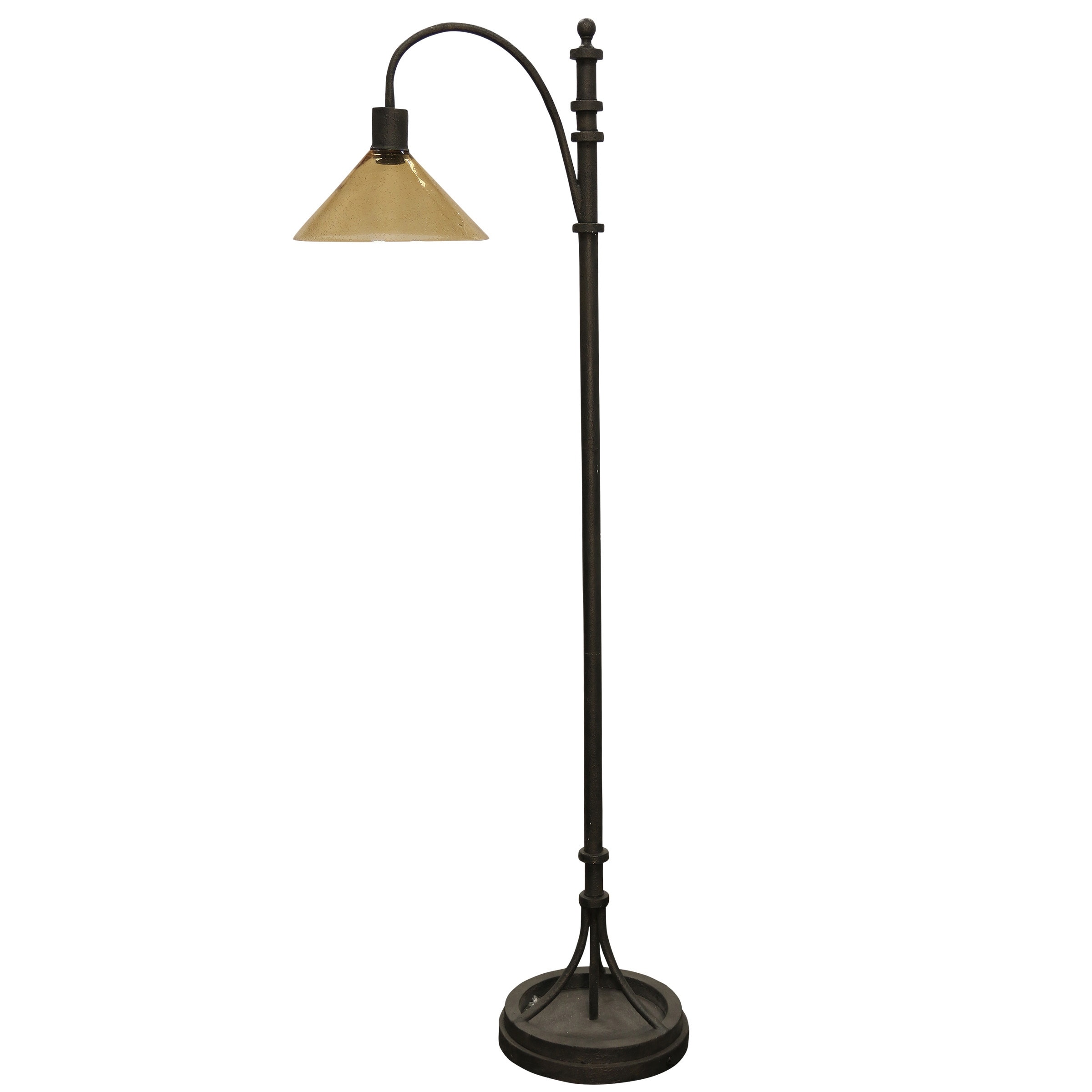 Industrial Bronze Finish Floor Lamp