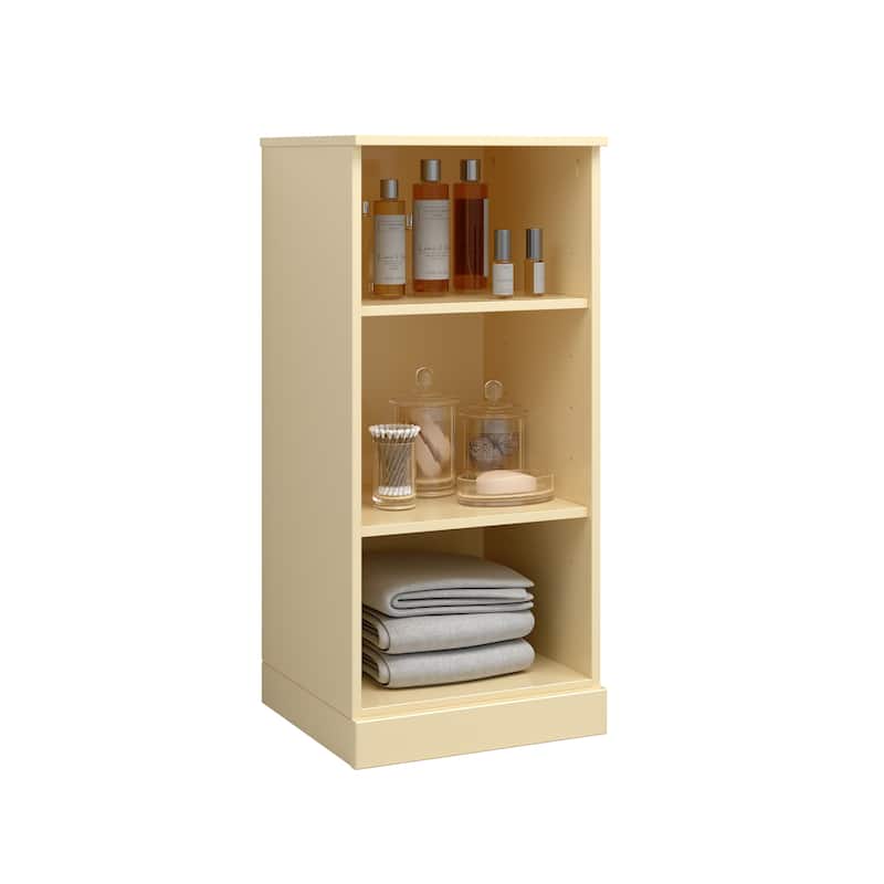 100% Solid Wood 16.5" Bathroom Cabinet with Optional Doors by Palace Imports