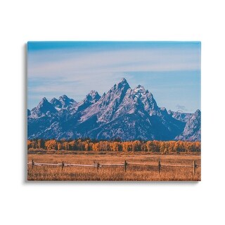 Stupell Countryside & Mountain Peaks Canvas Wall Art Design by Daniel ...