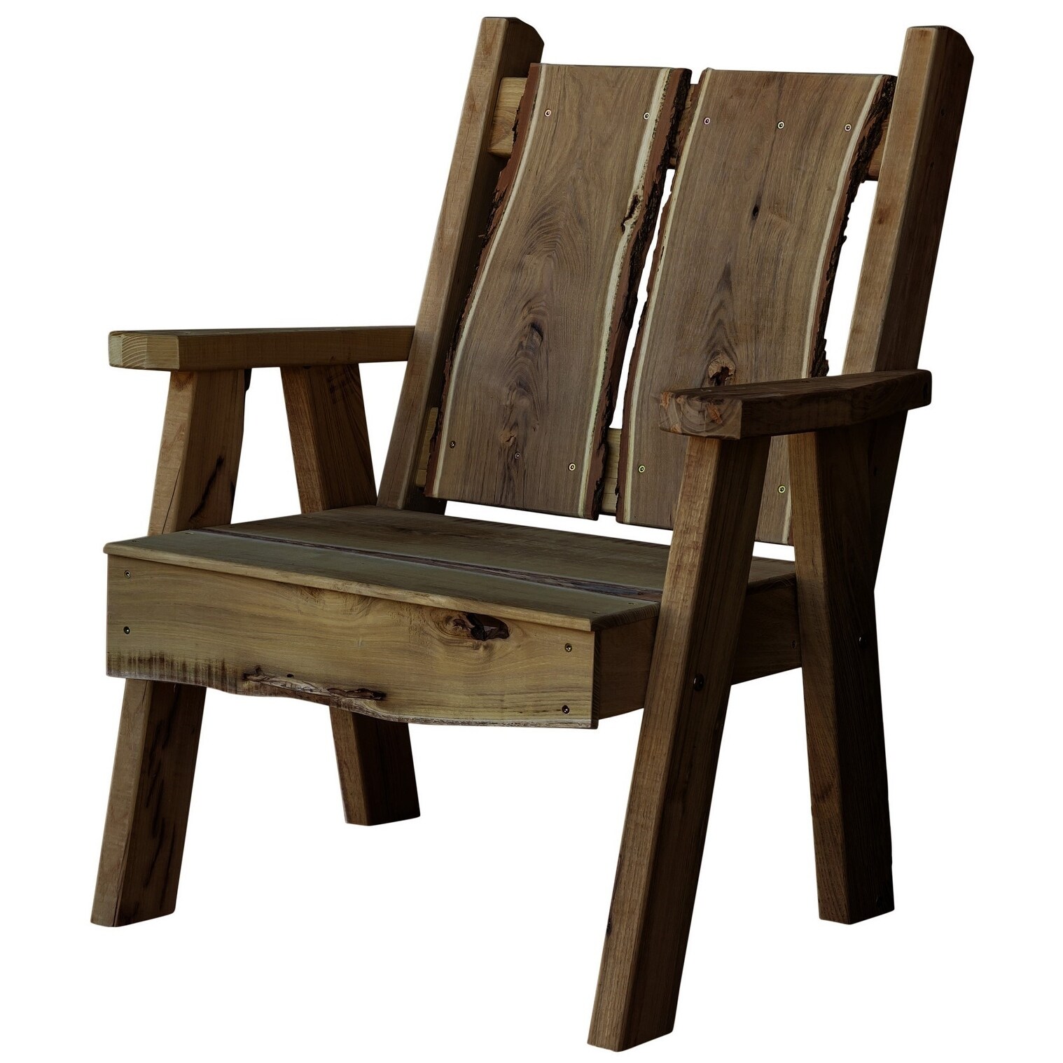 Live Edge Locust Wood Timberland Chair - On Sale - Bed Bath & Beyond -  34134042