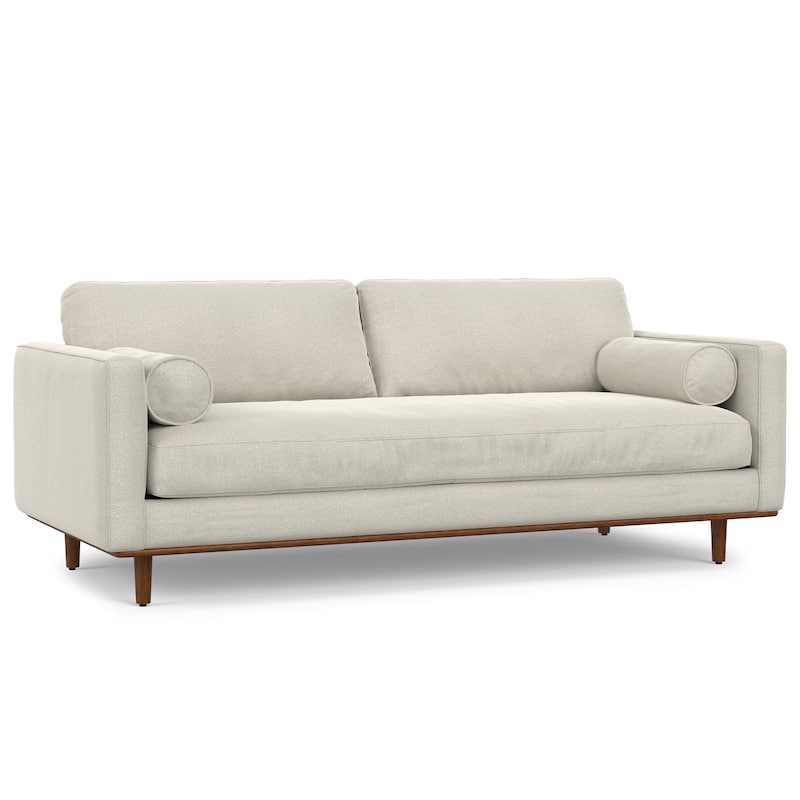 WYNDENHALL Brixley 89 inch Wide Mid-Century Modern Sofa - 88.8" W x 38.25" D x 34" H 