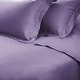 preview thumbnail 26 of 113, Egyptian Cotton 650 Thread Count Solid Duvet Cover Set by Miranda Haus Wisteria - Full - Queen