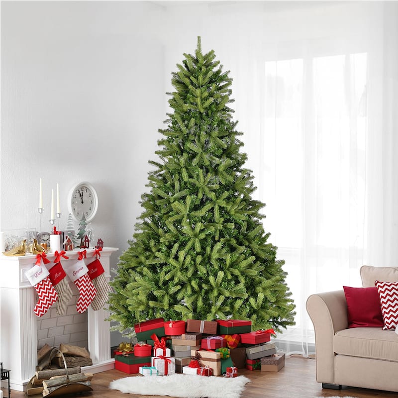 GDFStudio - Olivia Guide to a Grand 9ft Christmas Tree - Green - Green