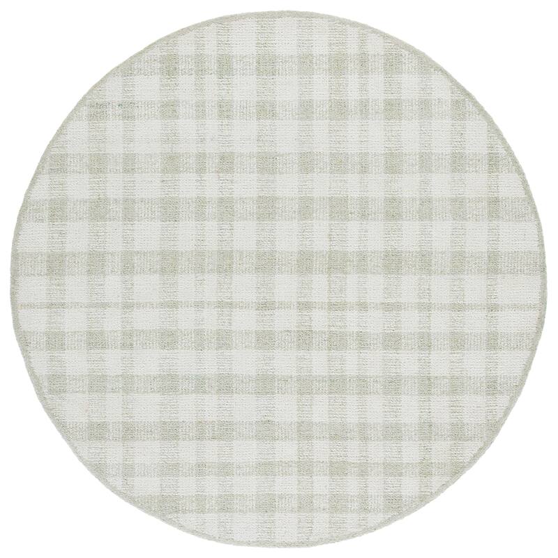 SAFAVIEH Handmade Abstract Imka Checkered Wool Rug