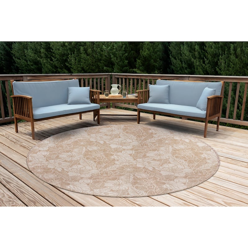 Liora Manne Carmel Botanical Indoor/Outdoor Rug