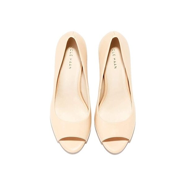 cole haan harlow open toe pump