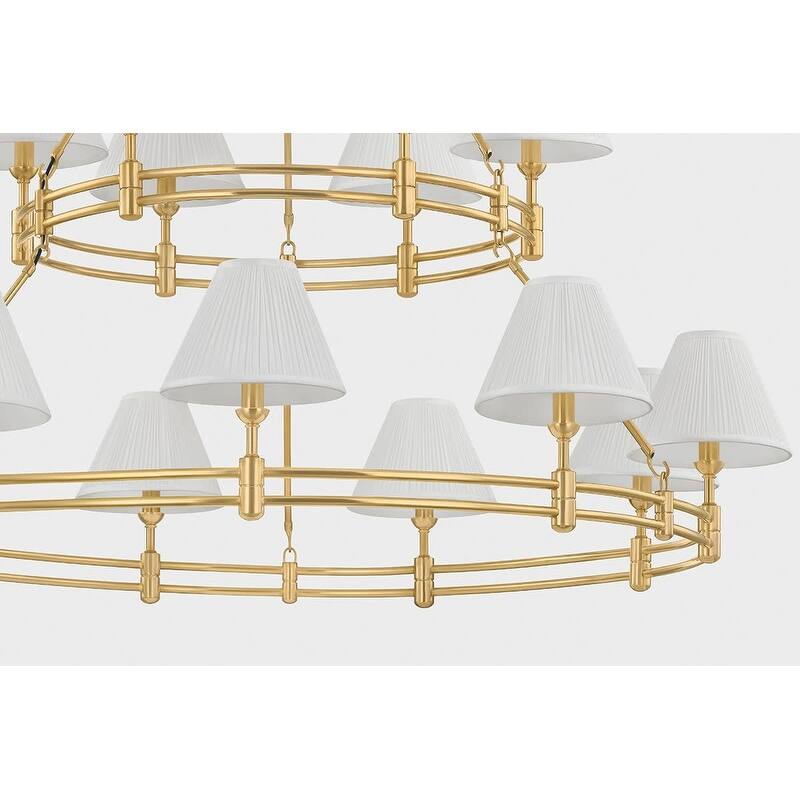 Hudson Valley Lighting MDS1802 Howard 15 Light 50" Wide Chandelier
