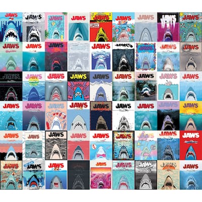 JAWS 50th Anniversary Posters Peel and Stick Mural
