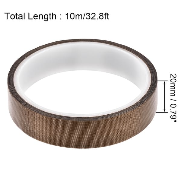 20mm PTFE Tape for Vacuum,Hand and Impulse Sealers High Temperature 10m