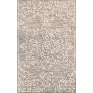 Canvello Modern Hand-Tufted Bamboo Silk & Wool Area Rug - 12' X 15 ...