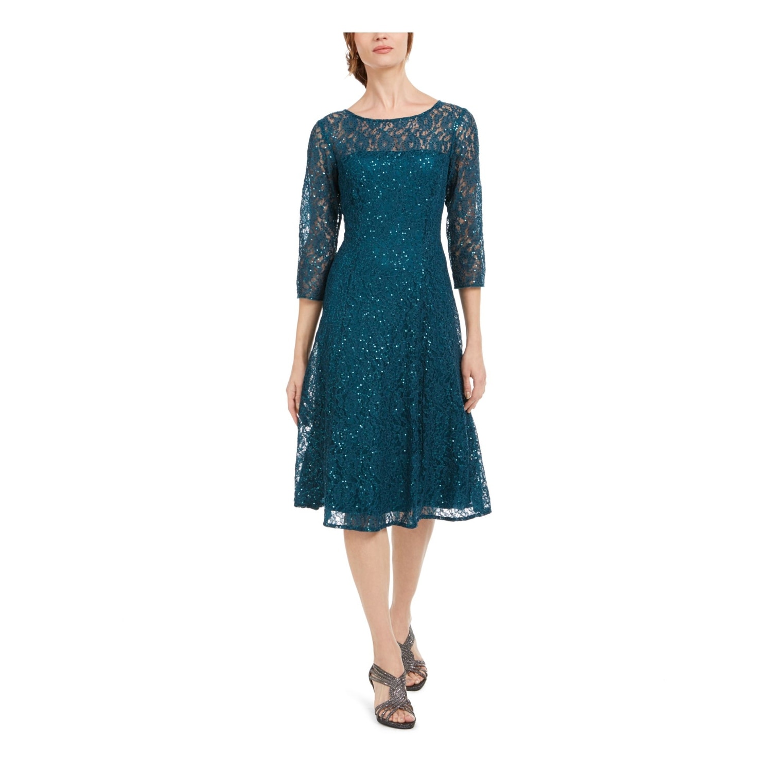 teal dress size 18