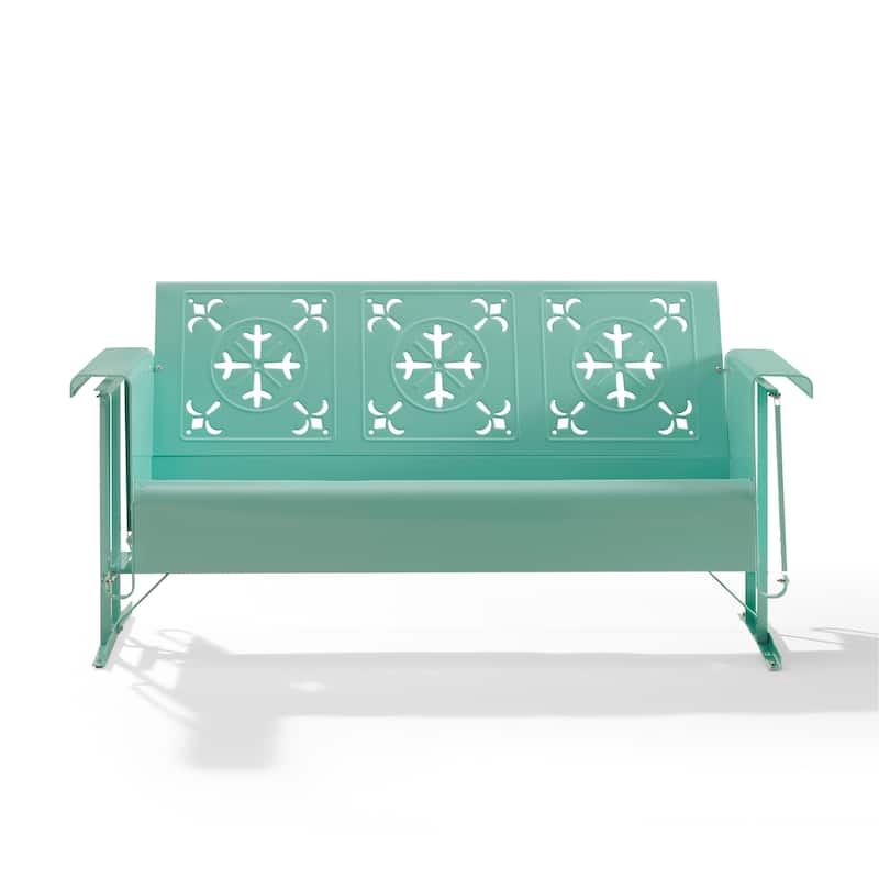 Crosley Azalea Retro Outdoor Sofa Glider