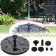 preview thumbnail 2 of 10, Mini Solar Fountain Solar Water Fountain for Ourdoor Birdbaths Pond Small Pool Garden Decoration