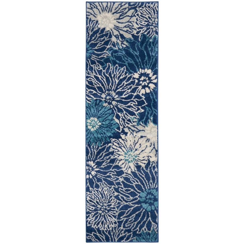 Nourison Passion Abstract Modern Floral Area Rug