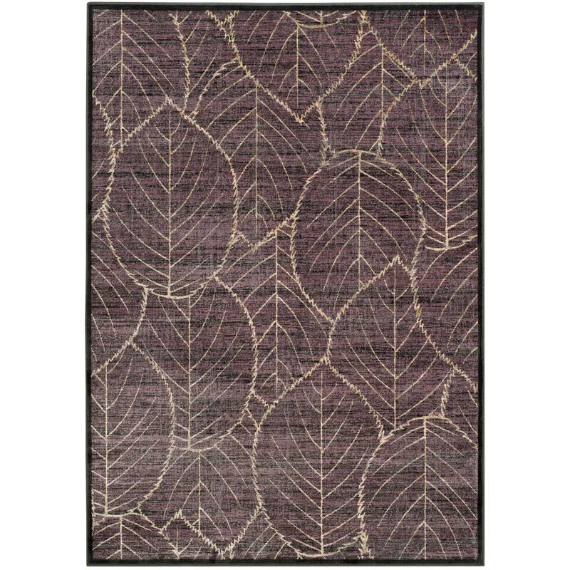 Martha Stewart by SAFAVIEH Stelia Leaf Foliage Viscose Rug