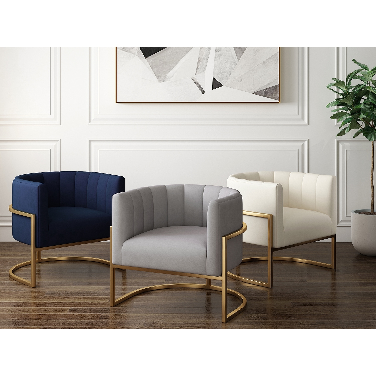 Spotted best sale accent chair