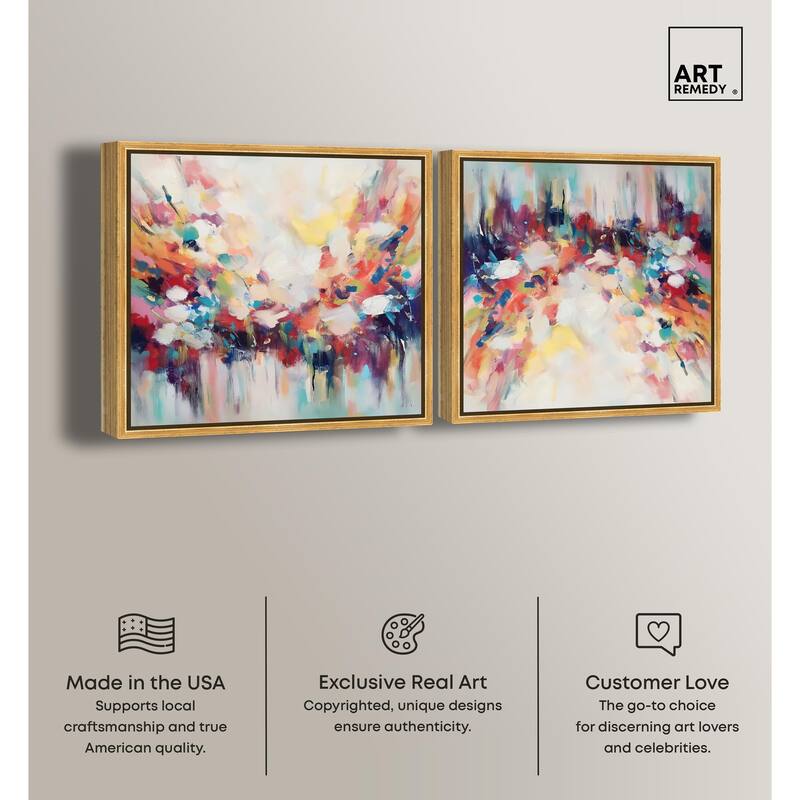 Flourishing Canvas by Art Remedy