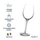 preview thumbnail 4 of 6, Luigi Bormioli Set of 4 Chardonnay White Wine Glasses - 13 oz