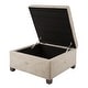 preview thumbnail 5 of 21, Madison Park Della Soft Close Storage Ottoman