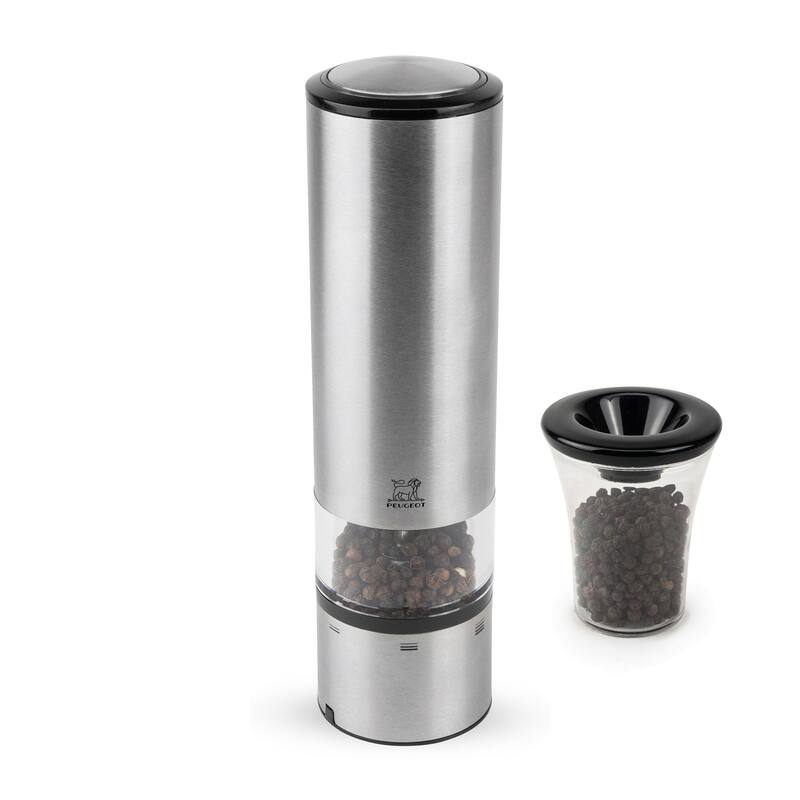 Peugeot 27162 Elis Sense U-Select Touch-Operated Electric Pepper Mill - Stainless Steel