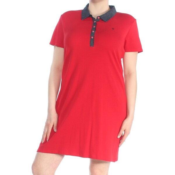 tommy hilfiger polo shift dress