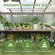 preview thumbnail 6 of 39, VEIKOUS Wooden Greenhouse Shelves, Heavy-Duty Storage Shelving for Wooden Greenhouses, 5 Available Sizes