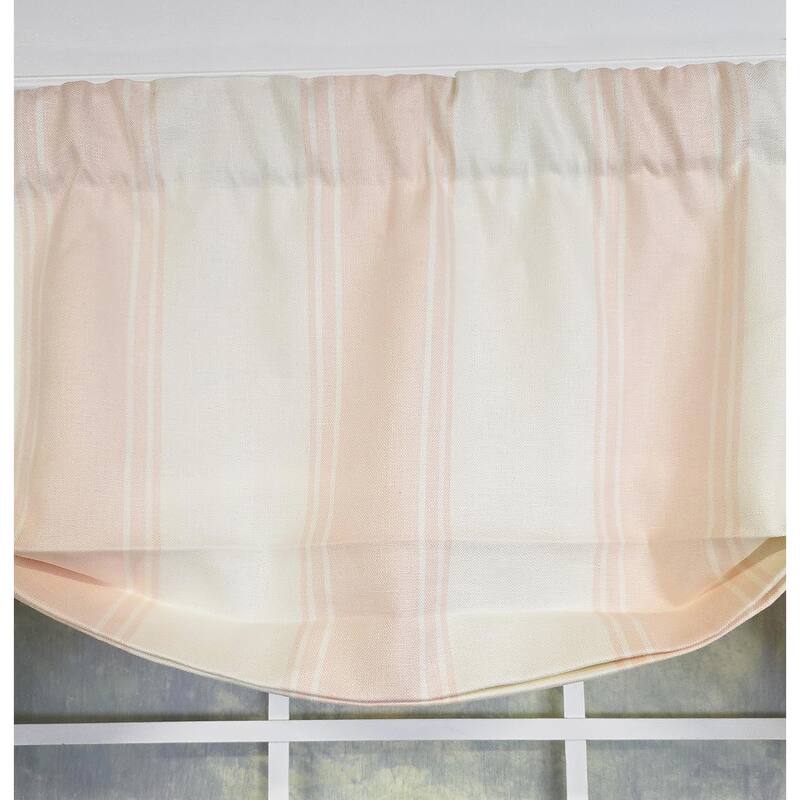 RLF Home Faded Stripe Butterfly Valance