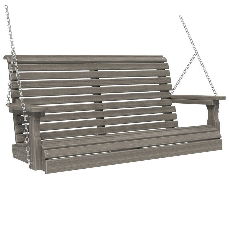 Poly Lumber Plain Rollback Swing
