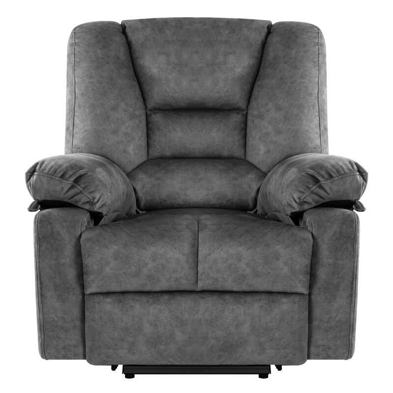 41.33''Wide Heavy Duty Power Lift Recliner - Soft Velvet with Message,Heat and Lift Assist
