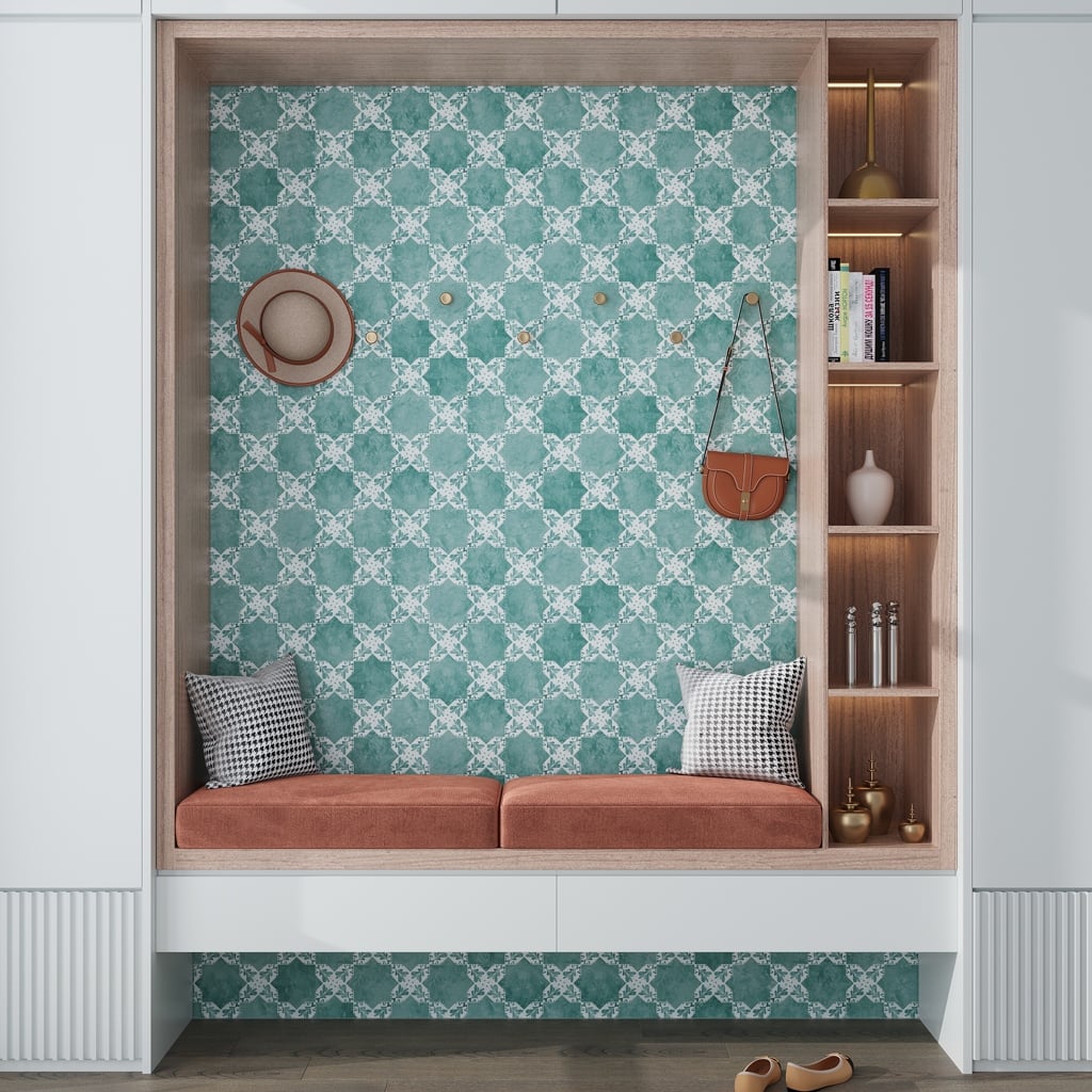 Apollo tile 5" x 5" Siena Matte Pistachio Green Ceramic Tile (5.37 sq ft/case) - 27 Pack