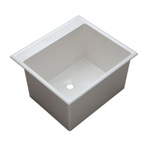Proflo PFLT2522D 24-1/2" Single Basin Drop-In Composite Laundry Sink