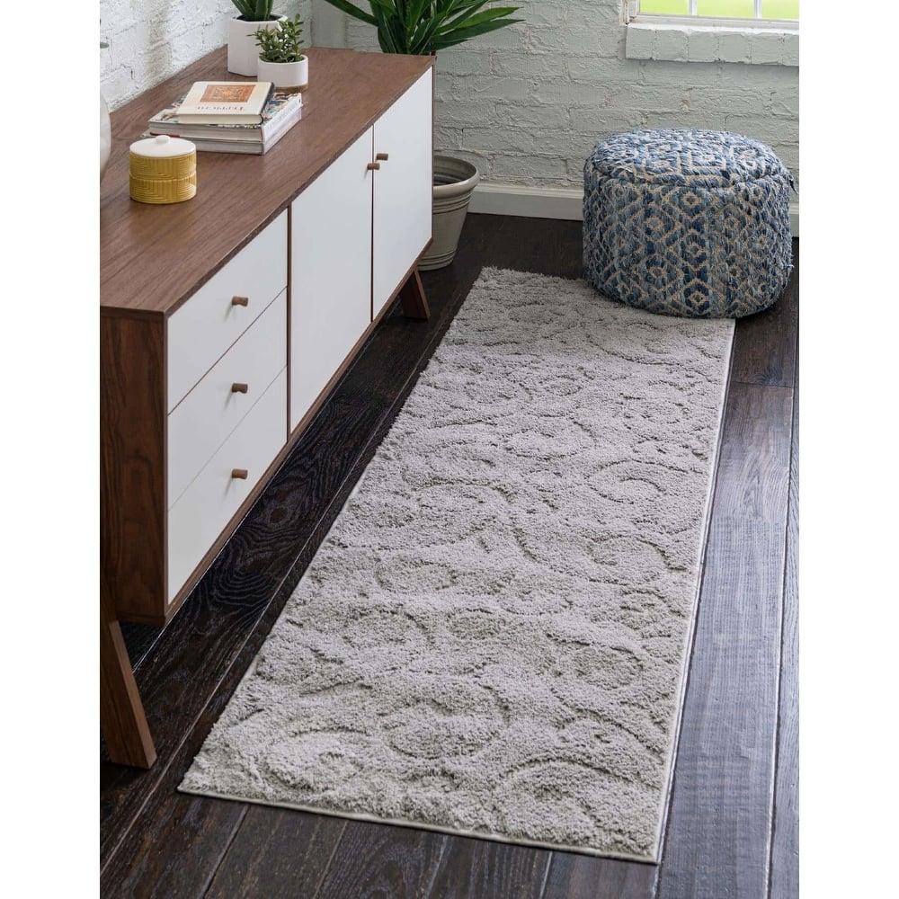 Shag Milson Collection Area Rug