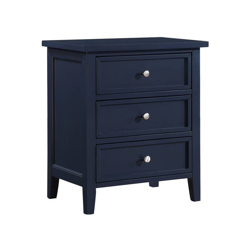 Luca 3-drawer Nightstand, Bedroom Furniture