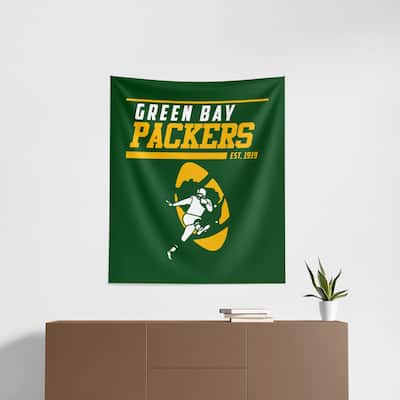 NFL Green Bay Packers 40 YD Dash Legacy Wall Hanging - 34"x40"