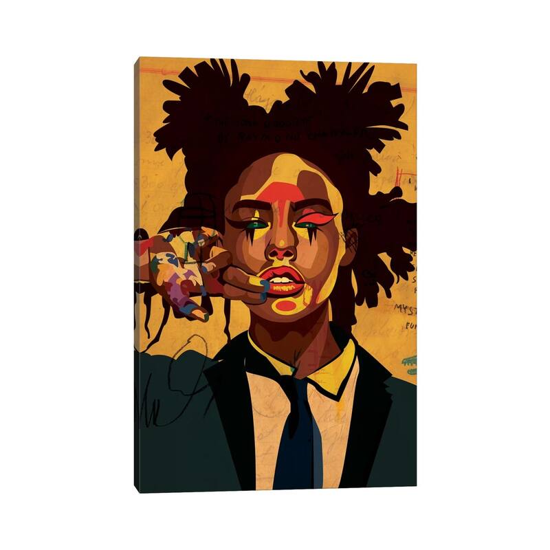 iCanvas "Painter Girl" by Dai Chris Art Canvas Print