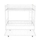 preview thumbnail 49 of 95, Metal Bunk Bed with Trundle Ladder High Guardrail Heavy-Duty Steel Loft Bed Frame with Safety Rail Able to Split