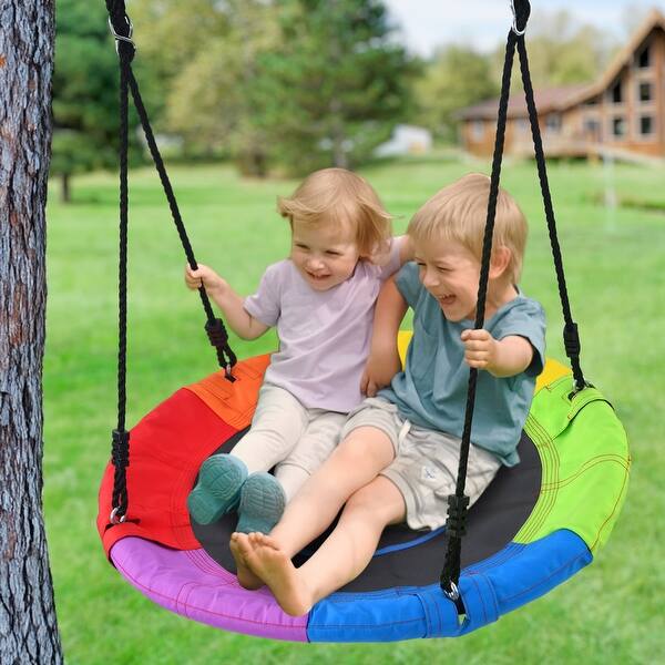 40'' Trekassy 700lb Saucer Tree Swing for Kids Adults 900D Oxford