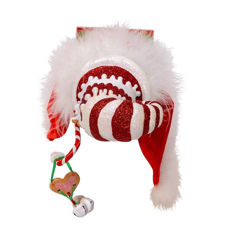Kurt Adler delightful 15-Inch Hollywood Nutcrackers Gingerbread Candy Santa Nutcracker