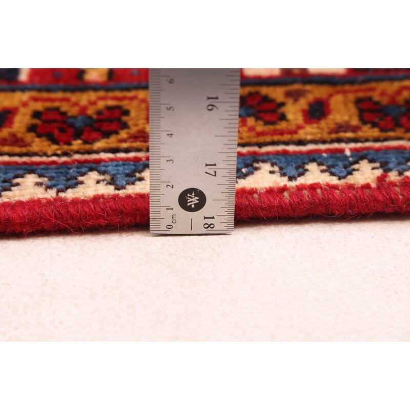 ECARPETGALLERY Hand-knotted Anadol Red Wool Rug - 7'5 x 11'4