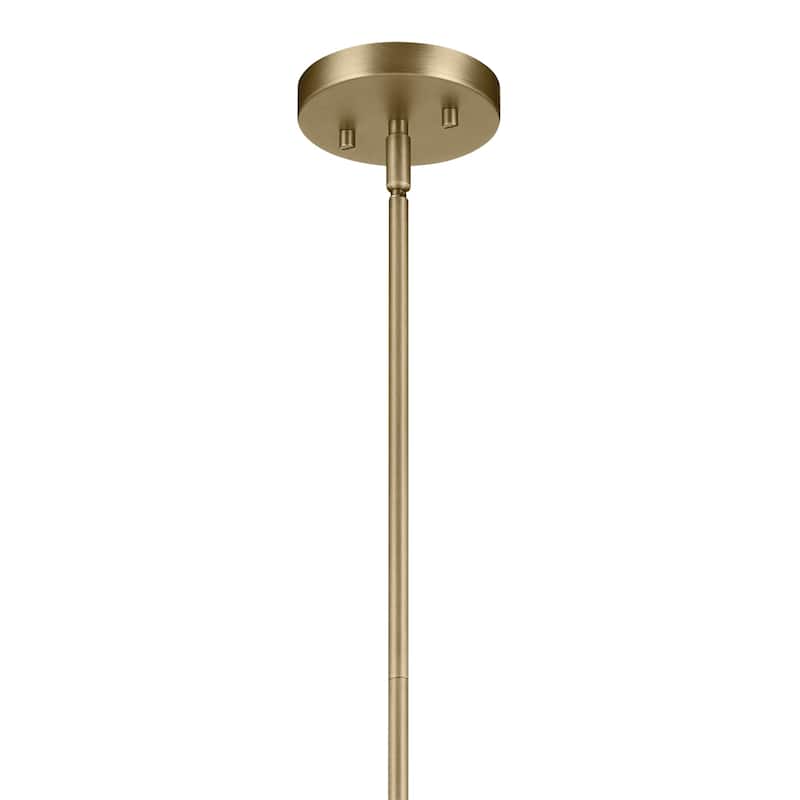 Kichler Lighting Avery 1-Light Pendant Light with Seeded Glass