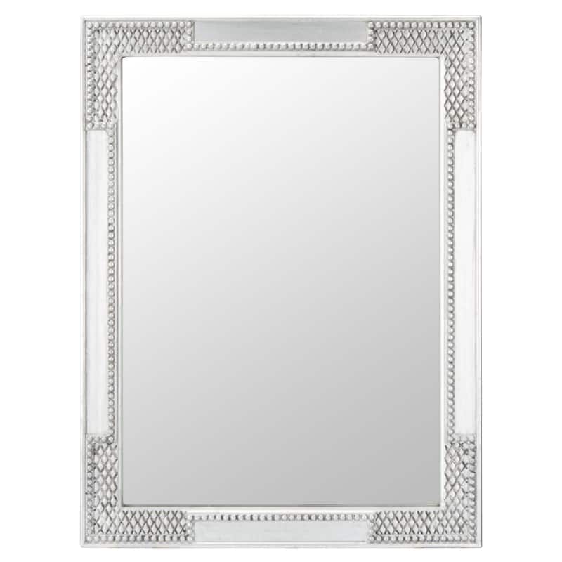 SAFAVIEH Velmin 30-inch Rectangular Decorative Mirror - 30" W x 0.5" L x 40" H