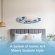 preview thumbnail 65 of 76, American Art Decor Surfboard Plaque Wall Sign