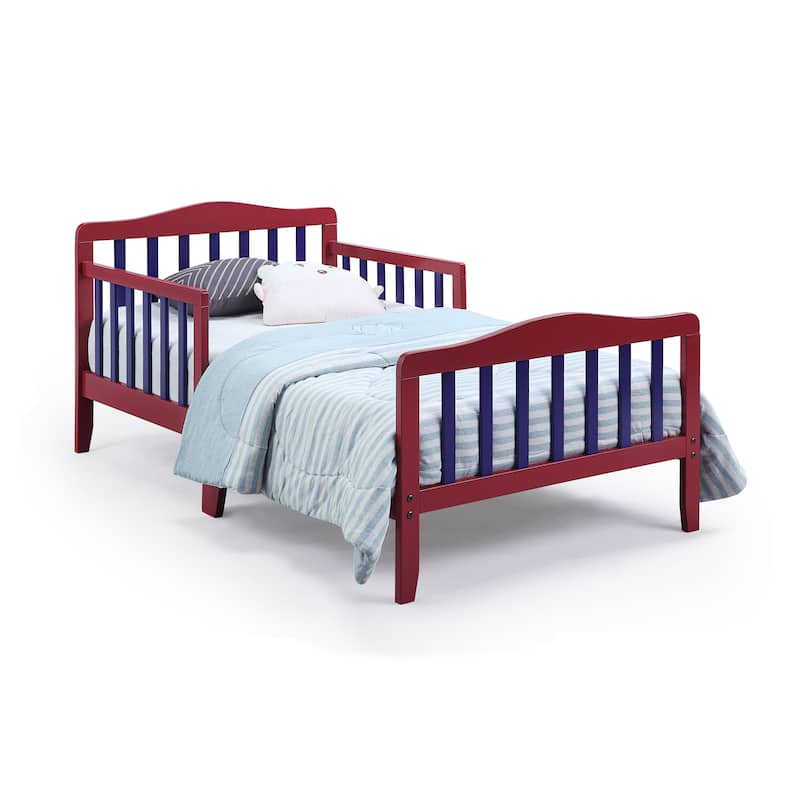 Twain Toddler Bed Red/Blue suitable for kids'bedroom