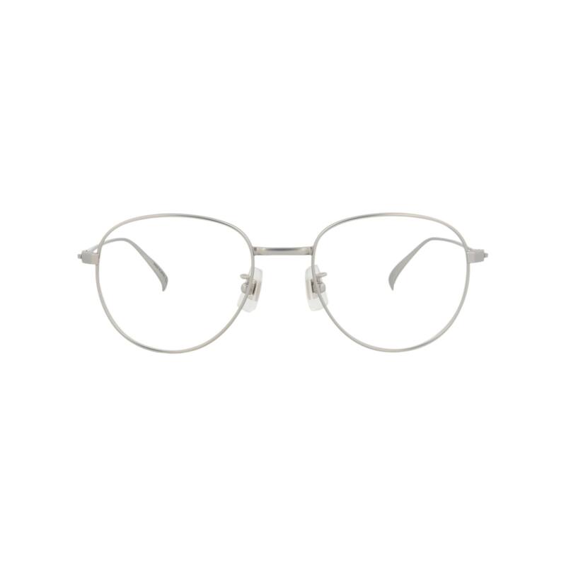 Dunhill Round-Frame Titanium Optical Frames - Silver Silver Transparent - Silver