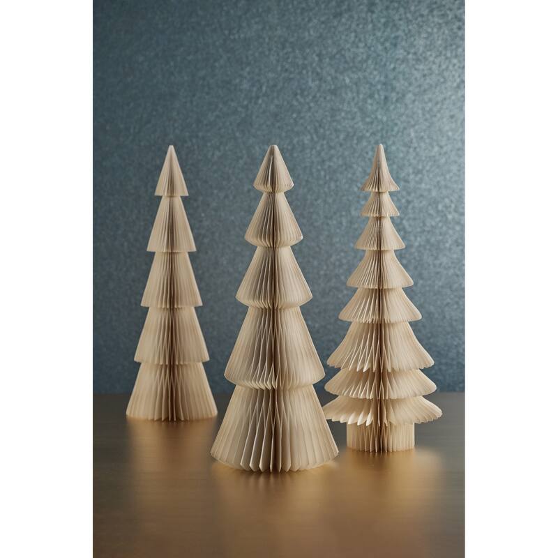Miriam 24" Paper Decorative Verbier Trees, Set of 2