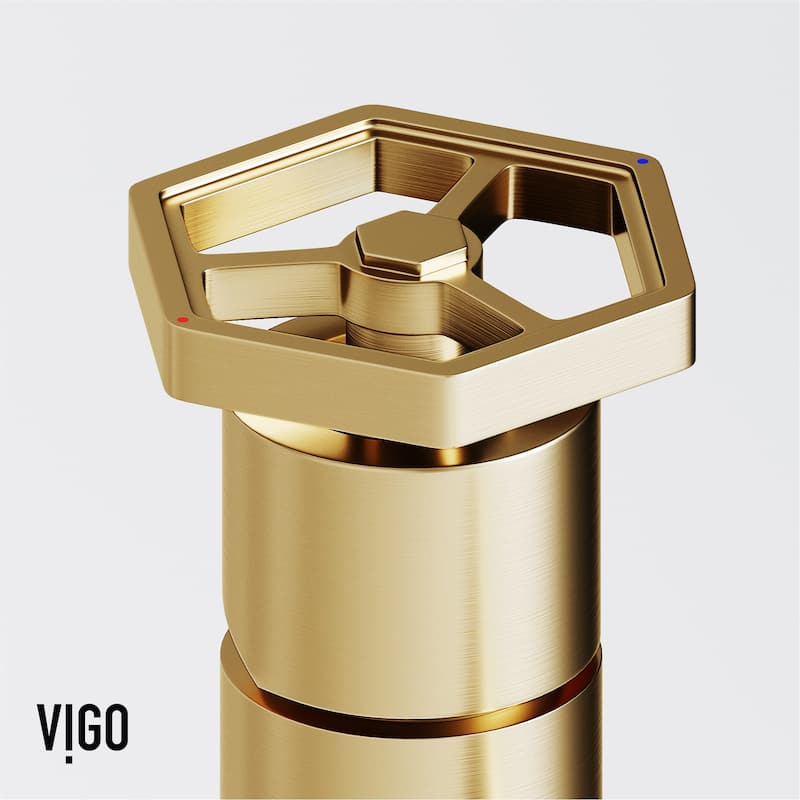 VIGO Cypress 21"L x 14"W Concrete Vessel Sink and Ruxton 12"H Faucet Set
